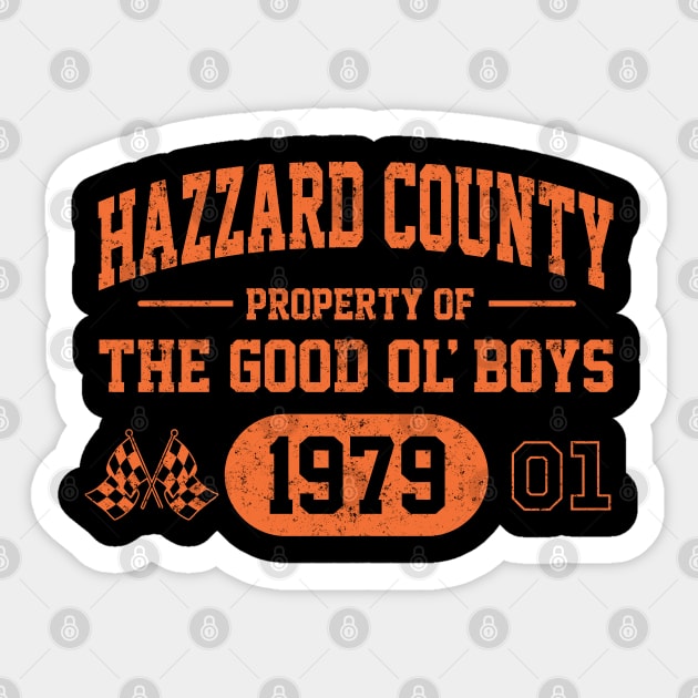 Hazzard County - 1979 Sticker by dustbrain